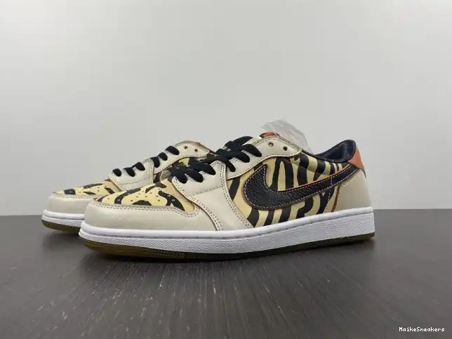 MaikeSneakers Tiger DH6932-100 Year the of OG Air Jordan 1 Low 0524